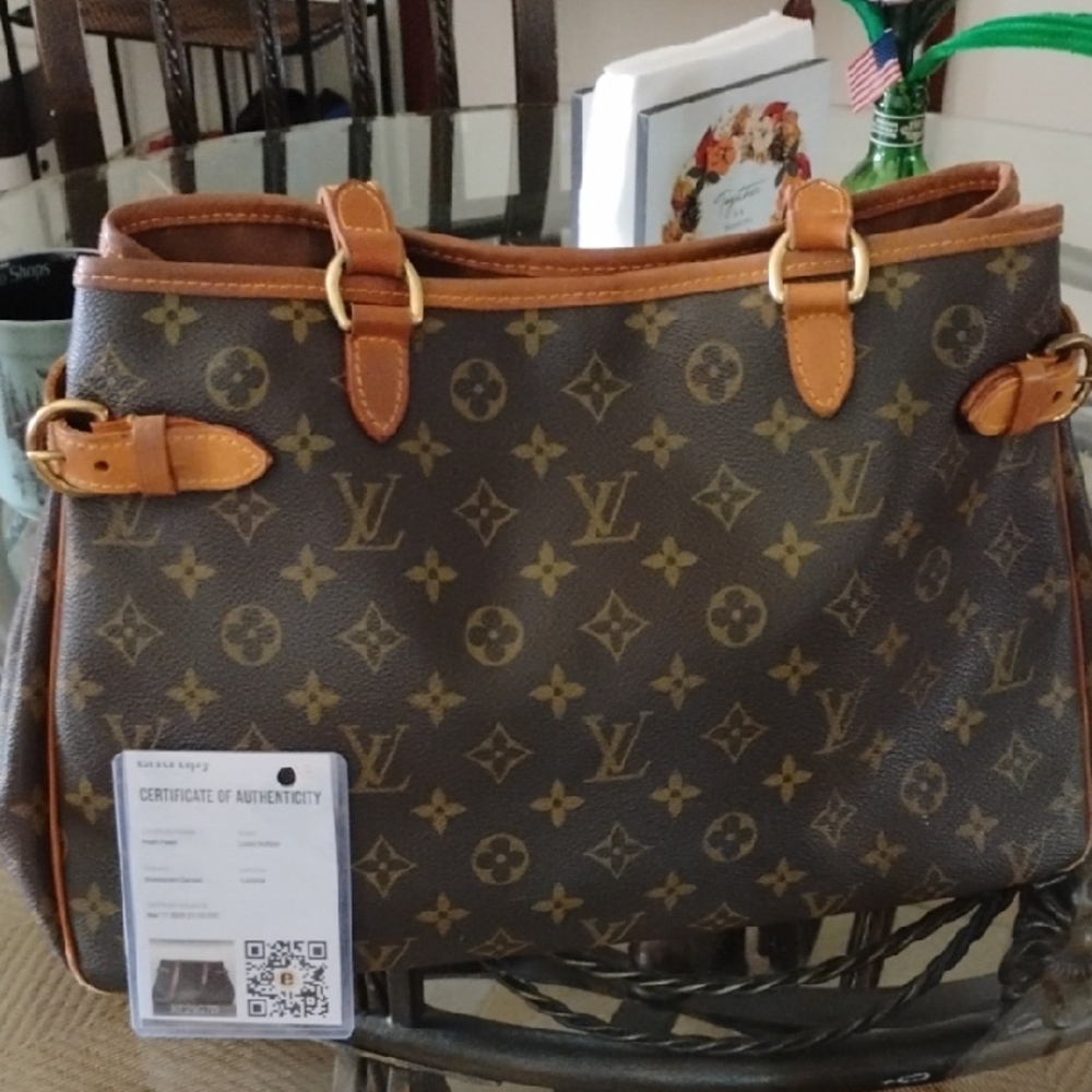 Louis Vuitton Brown Monogram Shoulder Bag